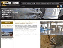 Tablet Screenshot of bealseriberica.com